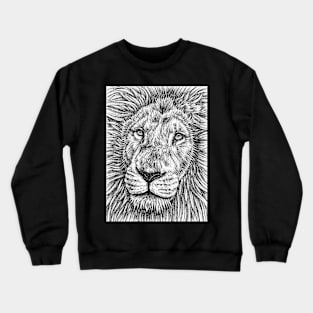 White lion Crewneck Sweatshirt